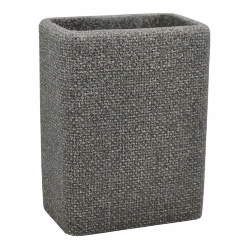 Ankor Ποτηροθήκη Πολυεστερική Γκρι με Σαγρέ Υφή 8.5x5.6